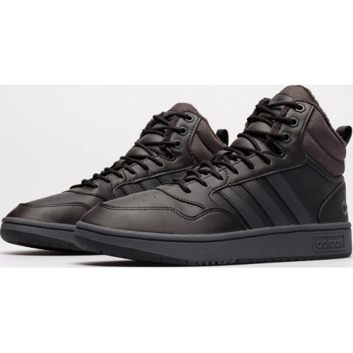 Adidas Hoops 3.0 Mid WTR buty męskie, czarne GW6421