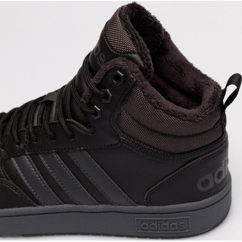 Adidas Hoops 3.0 Mid WTR buty męskie, czarne GW6421
