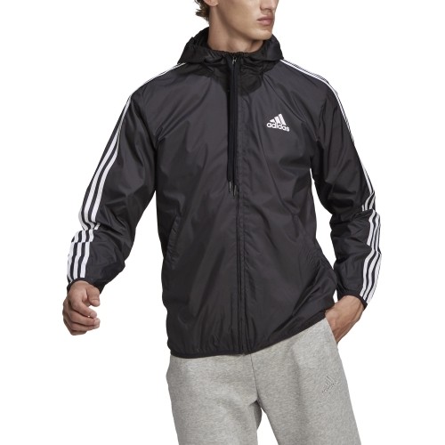Kurtka męska Adidas M 3s Wv Wb, czarna GK9026
