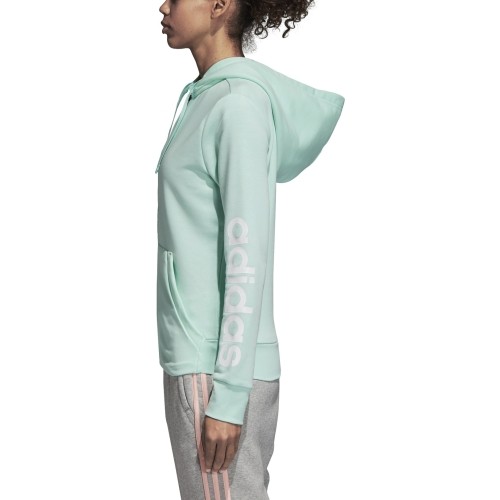 Bluza Adidas Ess Lin Fz Hoodie Mint DN8509