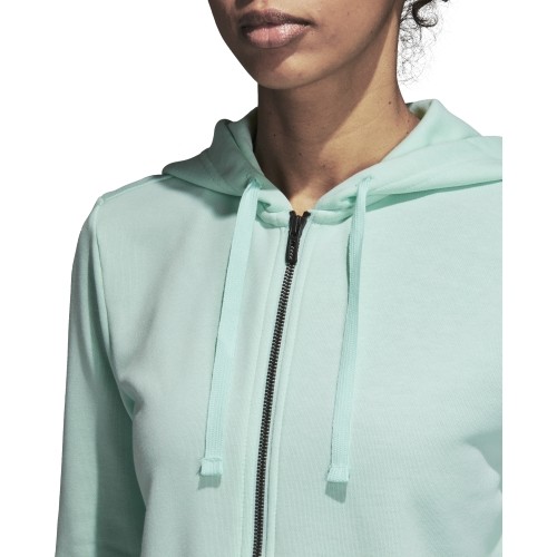 Bluza Adidas Ess Lin Fz Hoodie Mint DN8509