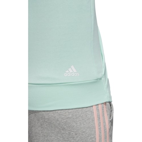 Bluza Adidas Ess Lin Fz Hoodie Mint DN8509