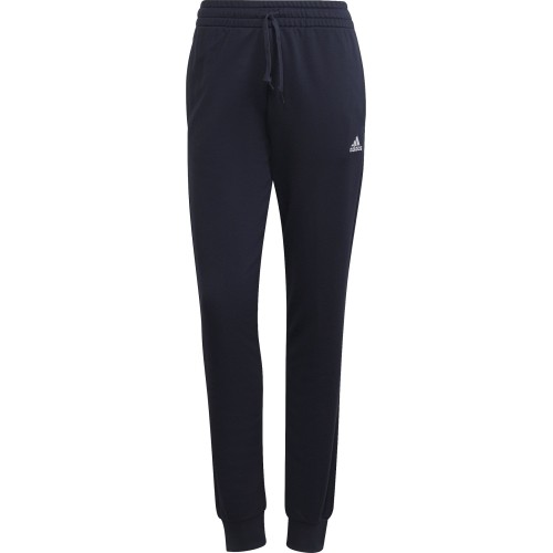 Dres damski Adidas W Lin FT TS czarno-niebieski HD1696