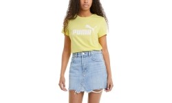 Koszulka damska Puma Ess Logo Tee Yellow 586775 38
