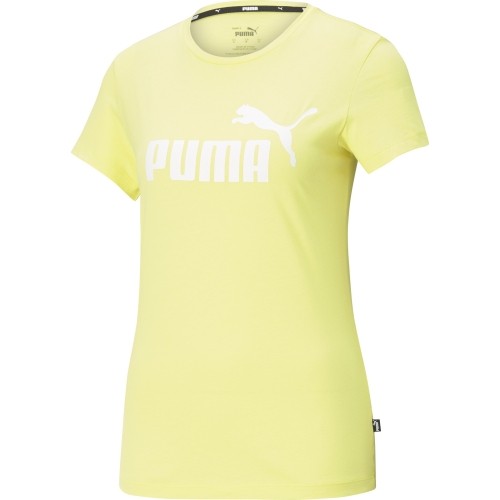Puma Palaidinė Moterims Ess Logo Tee Yellow