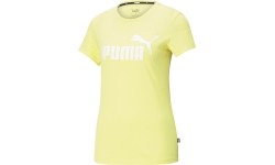 Puma Palaidinė Moterims Ess Logo Tee Yellow