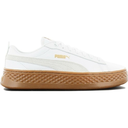 Puma Smash Platform L White obuwie 366487 02