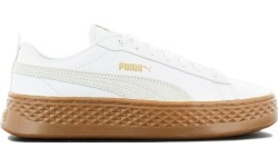 Puma Smash Platform L White obuwie 366487 02