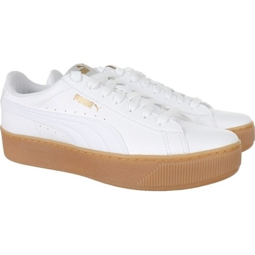 Puma Smash Platform L White obuwie 366487 02