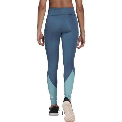 Legginsy damskie Adidas W Bl Tig Blue GT0173