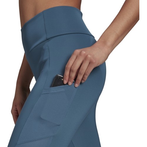 Legginsy damskie Adidas W Bl Tig Blue GT0173