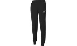 Spodnie męskie Puma Ess Logo Pants Fl czarne 586714 01