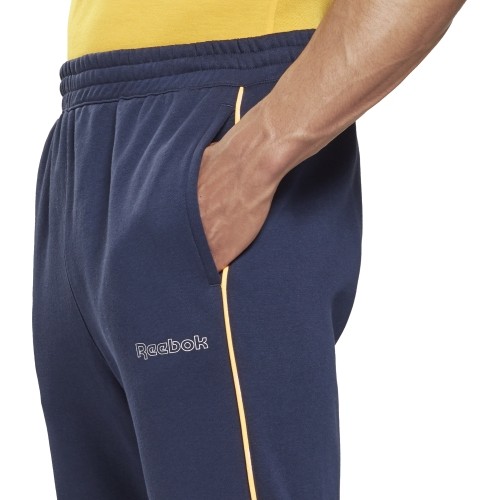 Spodnie męskie Reebok Te Piping Jogger Blue GT5798