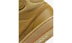 Buty dziecięce Nike Court Borough Mid 2, brązowe CD7783 701
