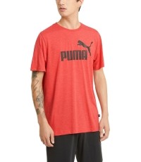 Puma Marškinėliai Vyrams Ess Heather Tee Coral