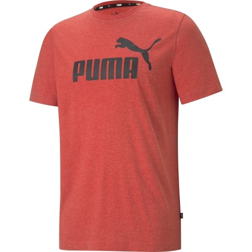 Puma Marškinėliai Vyrams Ess Heather Tee Coral