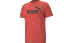 Puma Marškinėliai Vyrams Ess Heather Tee Coral