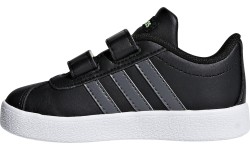 Buty chłopięce Adidas VL Court 2.0 CMF I czarne F36402