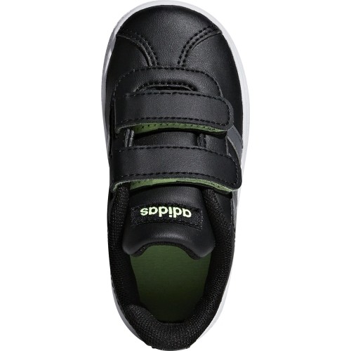 Buty chłopięce Adidas VL Court 2.0 CMF I czarne F36402