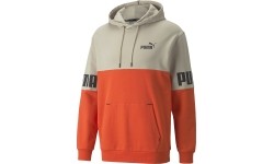 Bluza męska Puma Power Colorb pomarańczowo-szara 848009 64
