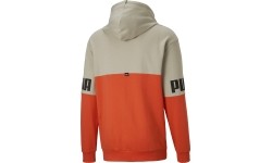 Bluza męska Puma Power Colorb pomarańczowo-szara 848009 64
