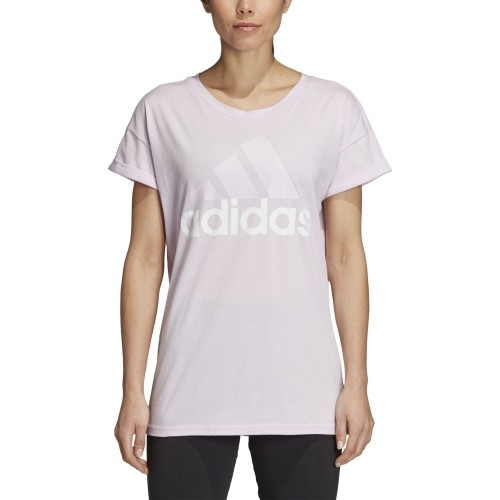 Bluzka damska Adidas Ess Lin Lo Tee różowa CF8830