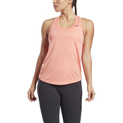 Bluzka damska Reebok US Perform Mesh Tan Coral GI6554