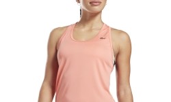 Bluzka damska Reebok US Perform Mesh Tan Coral GI6554
