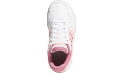 Adidas Hoops 3.0 K buty młodzieżowe White Pink GW0418