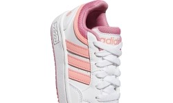 Adidas Avalynė Paaugliams Hoops 3.0 K White Pink GW0418