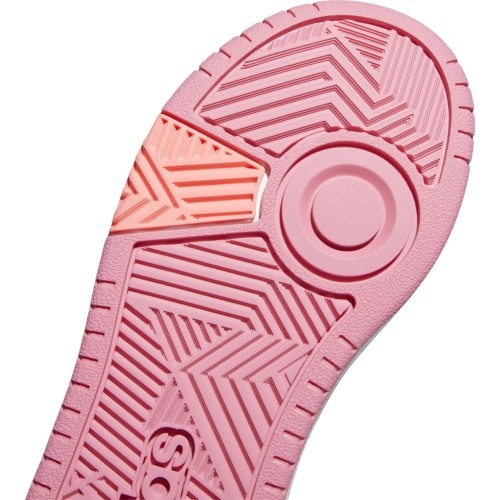 Adidas Avalynė Paaugliams Hoops 3.0 K White Pink GW0418