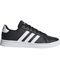 Buty młodzieżowe Adidas Grand Court K Black EF0102
