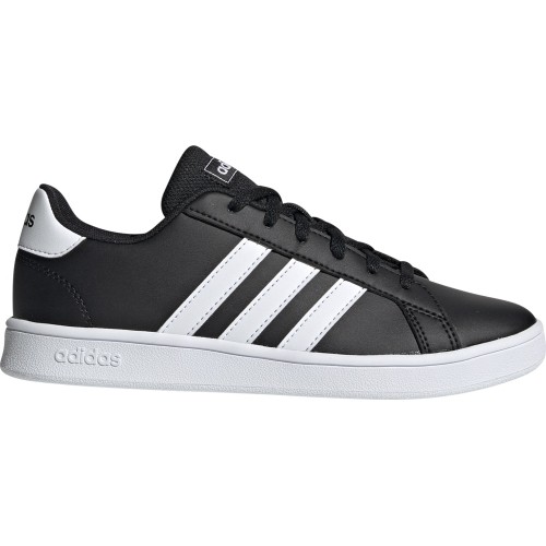 Buty młodzieżowe Adidas Grand Court K Black EF0102