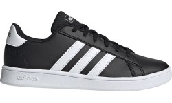 Buty młodzieżowe Adidas Grand Court K Black EF0102