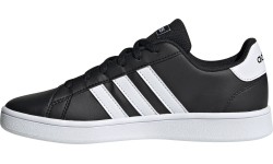 Buty młodzieżowe Adidas Grand Court K Black EF0102