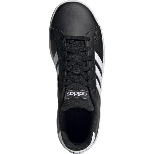 Buty młodzieżowe Adidas Grand Court K Black EF0102