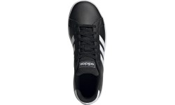 Buty młodzieżowe Adidas Grand Court K Black EF0102