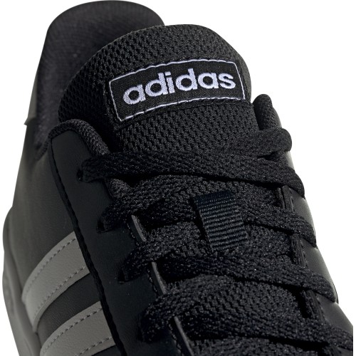 Buty młodzieżowe Adidas Grand Court K Black EF0102