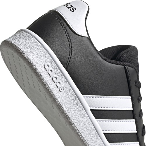 Buty młodzieżowe Adidas Grand Court K Black EF0102