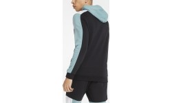 Bluza męska z kapturem Puma Ess+ Block, czarno-miętowa, 847428 50