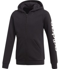 Adidas bluza dla dziewczynek Yg E Lin Fz Hd Black EH6124