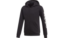Adidas bluza dla dziewczynek Yg E Lin Fz Hd Black EH6124