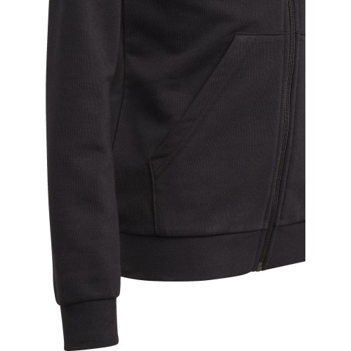 Adidas bluza dla dziewczynek Yg E Lin Fz Hd Black EH6124
