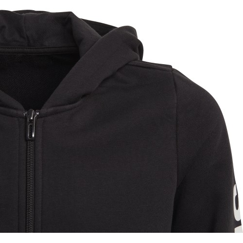 Adidas bluza dla dziewczynek Yg E Lin Fz Hd Black EH6124
