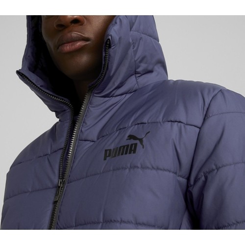 Puma kurtka męska Ess Hooded Padded Jacket Blue 848938 06