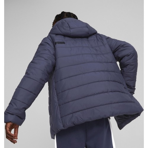 Puma kurtka męska Ess Hooded Padded Jacket Blue 848938 06