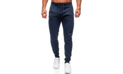 J.Style Sportinės Kelnės Vyrams Fleece Blue 68XW01-25