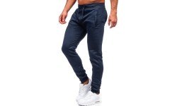 J.Style Sportinės Kelnės Vyrams Fleece Blue 68XW01-25