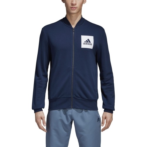 Adidas Džemperis Ess Bomber Blue