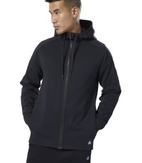 Reebok Džemperis TS FZ Hood Black